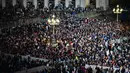 Di dalam Kapel Sistina, penerus Paus Fransiskus akan dipilih di antara para kardinal. (Andrej ISAKOVIC/AFP)