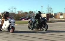 [Video] Suzuki Hayabusa pecundangi Kawasaki Ninja H2 di drag race!