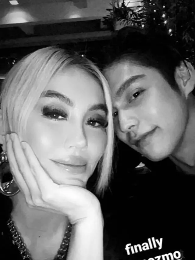 Potret kompak Bright dan Agnez Mo (Foto: Instagram bbrightvc)