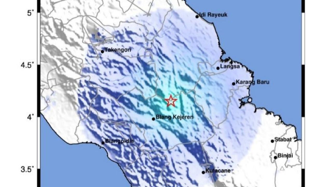 BMKG Ungkap Penyebab Gempa Gayo Lues M 3,9: Aktivitas Sesar Besar Sumatra