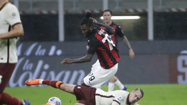 Drama 6 Gol, AC Milan Berbagi Poin dengan Roma