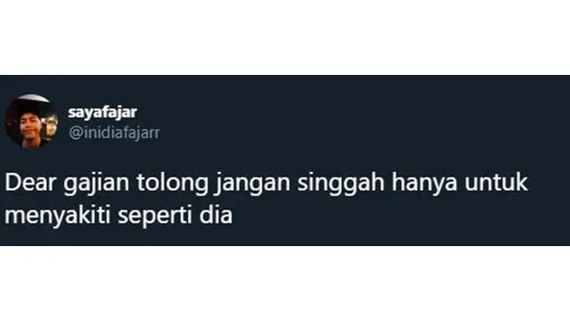 5 Curhatan Netizen Tentang 'Dear Gajian' Ini Bikin Senyum Kecut