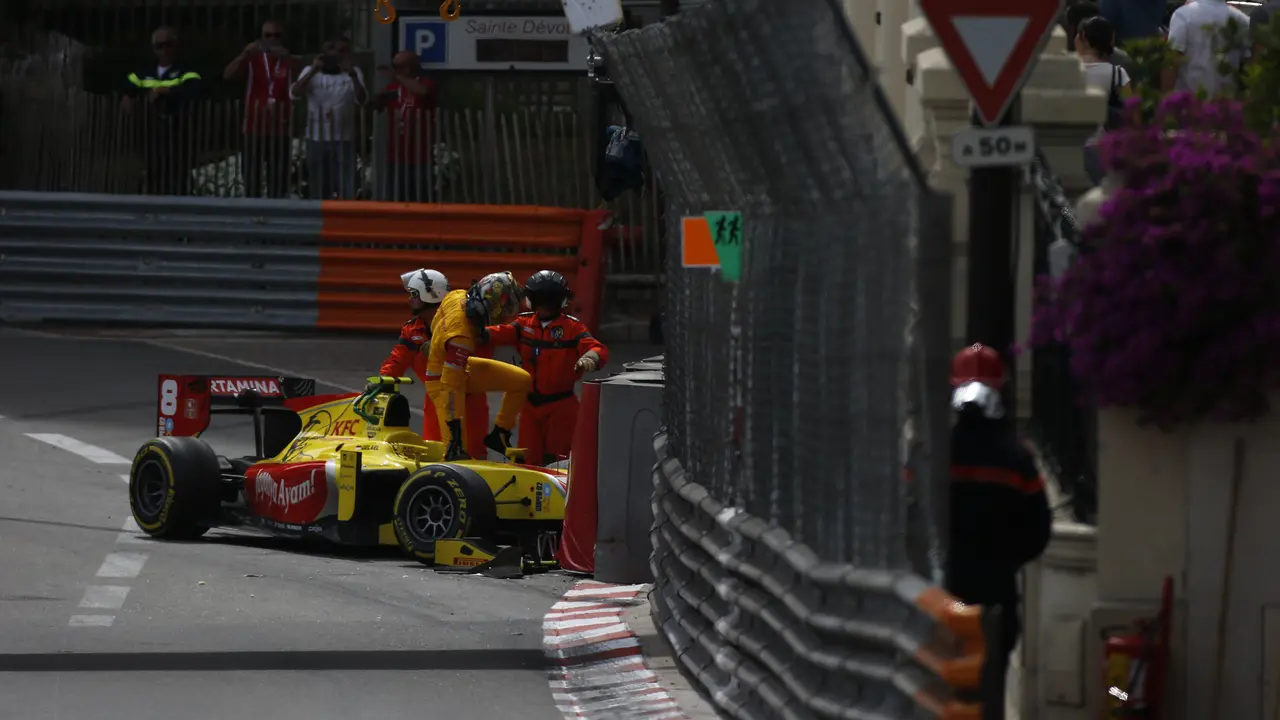 Pembalap Pertamina Campos Racing Sean Gelael (GP2 Media Service)