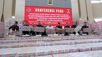 Konferensi Pers "Penyitaan Uang Hasil Tindak Pidana Korupsi Dalam Pemberian Fasilitas CPO dan Turunannya dari Para Terdakwa Korporasi Wilmar Group" yang berlangsung di Jakarta, 17 Juni 2025.