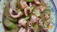 Cumi masak timun (Dok.Cookpad/Eugene)
