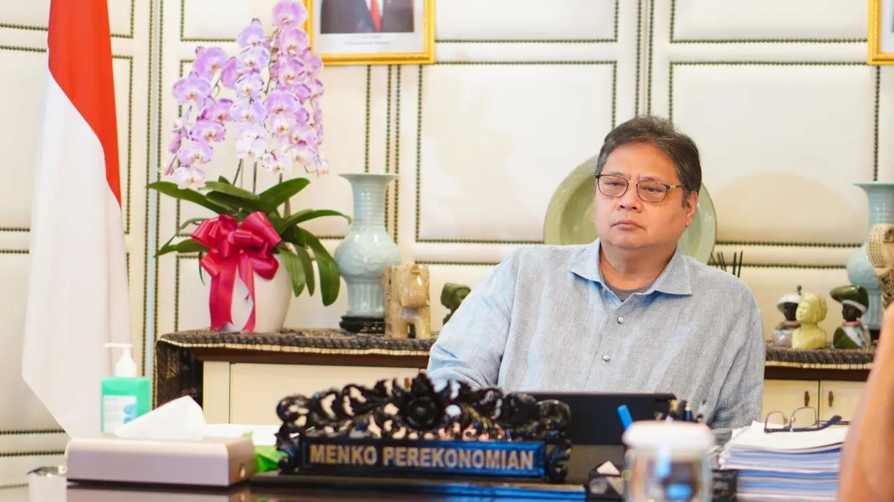 Menteri Koordinator Bidang Perekonomian Airlangga Hartarto. (Foto: ekon.go.id)