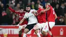 Nottingham Forest pun tak terkalahkan dalam dua perjumpaan dengan The Reds di Liga Inggris musim ini. (AFP/Paul Ellis)