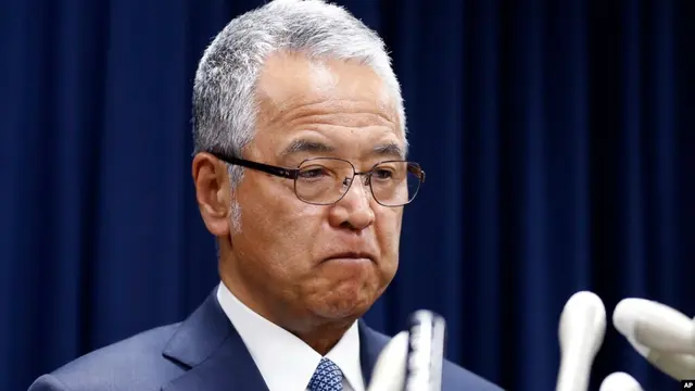 Menteri Perekonomian Jepang Akira Amari. (AP)
