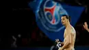 Tahun 2012 Zlatan Ibrahimovic hijrah ke Paris bersama klub PSG hingga 2016 dan mencetak 55 gol dari 62 kali penampilan. (Reuters/Gonzalo Fuentes)  
