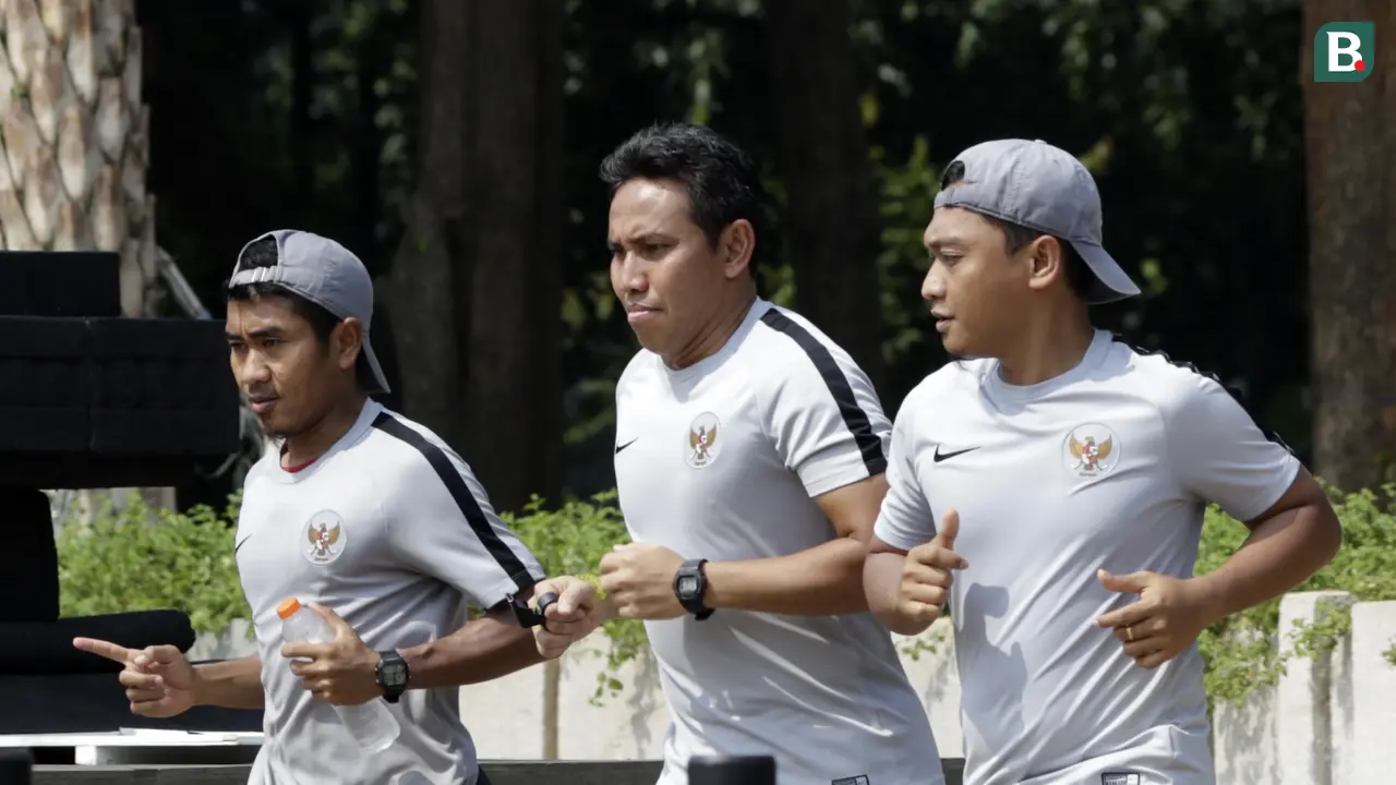 Latihan Timnas Indonesia