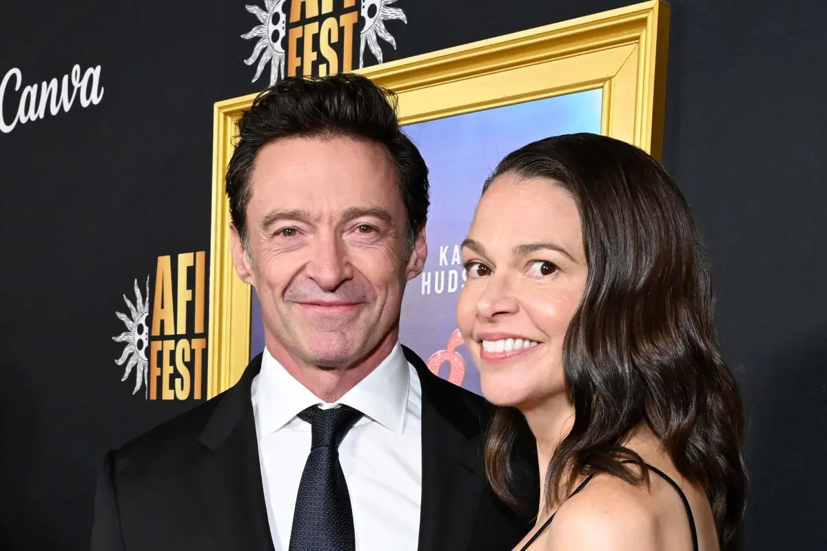 Hugh Jackman and Sutton Foster: The Couple's Red Carpet Debut at AFI Fest Los Angeles