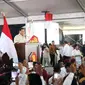 Ketua Umum Partai Gerindra Prabowo Subiato hadir dalam&nbsp;acara Konsolidasi Kader Partai Gerindra Tangerang Raya di Lapangan Ahmad Yani, seperti dikutip dari siaran pers diterima, Minggu (9/7/2023).(Kredit foto: Tim Media Prabowo Subianto)