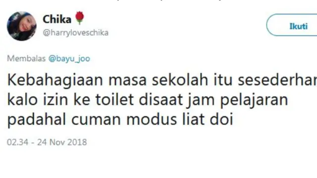 Bikin Nostalgia, 6 Cuitan Kebahagiaan Sederhana Semasa Sekolah