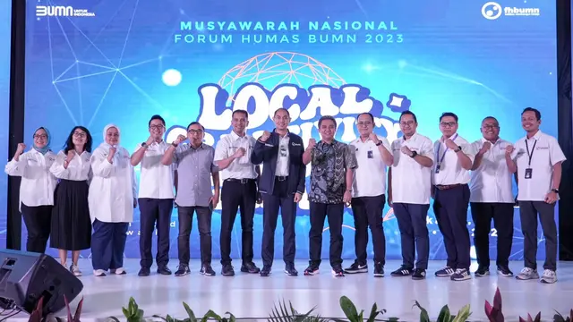 Corporate Secretary PT Bank Rakyat Indonesia (Persero) Tbk Agustya Hendy Bernadi resmi terpilih menjadi Ketua Umum Forum Humas BUMN (FH BUMN) periode 2023 hingga 2025. (Dok BRI)