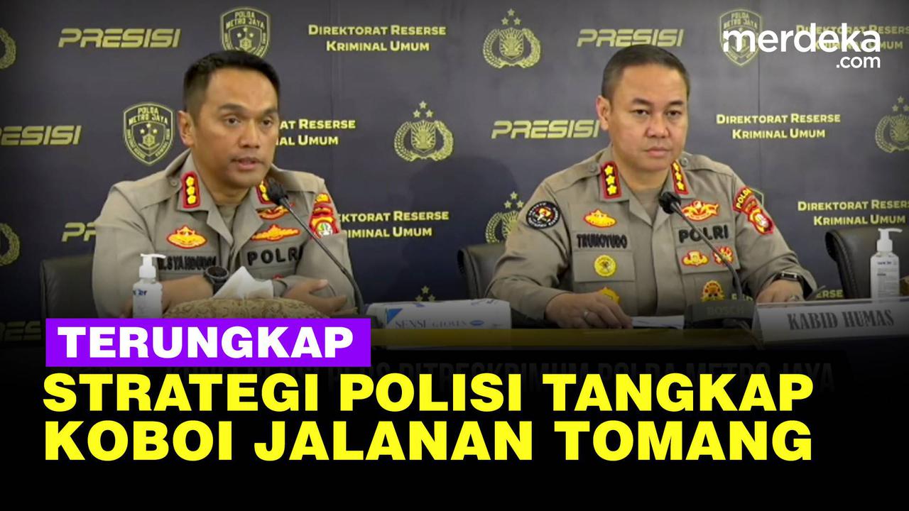 VIDEO: Strategi Polisi Tangkap Koboi Jalanan Todong Pistol di Tol Tomang