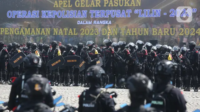 Apel gelar pasukan pengamanan Nataru
