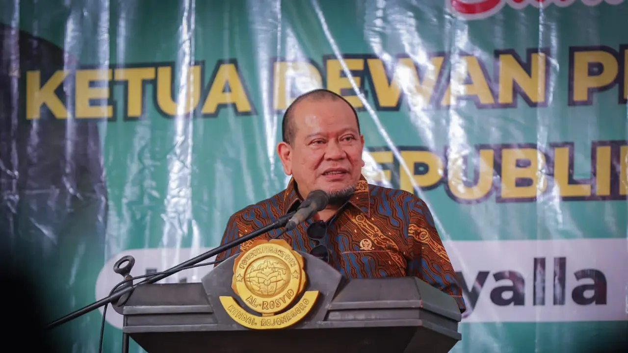 Ketua DPD RI, AA LaNyalla Mahmud Mattalitti