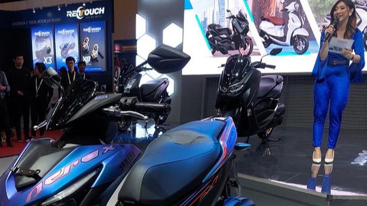 Bikin Terpana, Yamaha Aerox 155 Punya 4 Warna dan Striping Baru