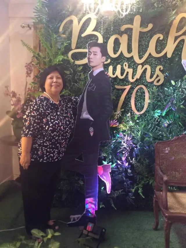 Fans Berat, Ini 6 Potret Nenek 70 Tahun Rayakan Ulang Tahun Bertema Park Seo Joon