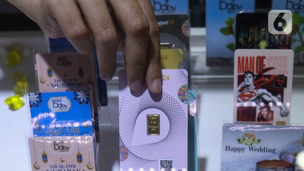 Cek Harga Emas 1 Gram Hari Ini di UBS, Antam dan Galeri24