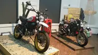 Jajaran produk terbaru Ducati di Indonesia. (Arief/Liputan6.conm)