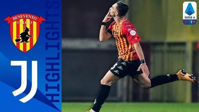 Berita video highlights pekan kesembilan Liga Italia 2020/2021 antara Benevento melawan Juventus yang berakhir dengan skor 1-1, Minggu (29/11/2020) dinihari WIB.
