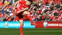 Winger asal Wales Daniel James jadi pembelian pertama Manchester United (MU) pada musim panas ini. (AFP/Geoff Caddick)