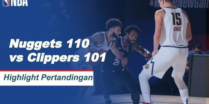 VIDEO: Highlights NBA, Denver Nuggets Vs LA Clippers 110-101