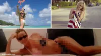 Heidi Klum &amp; Mariah Carey Buka-bukaan di `Independence Day`