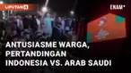 Timnas Indonesia bermain imbang 1-1 melawan Arab Saudi. Pertandingan ini diselenggarakan di Stadion King Abdullah Sports City