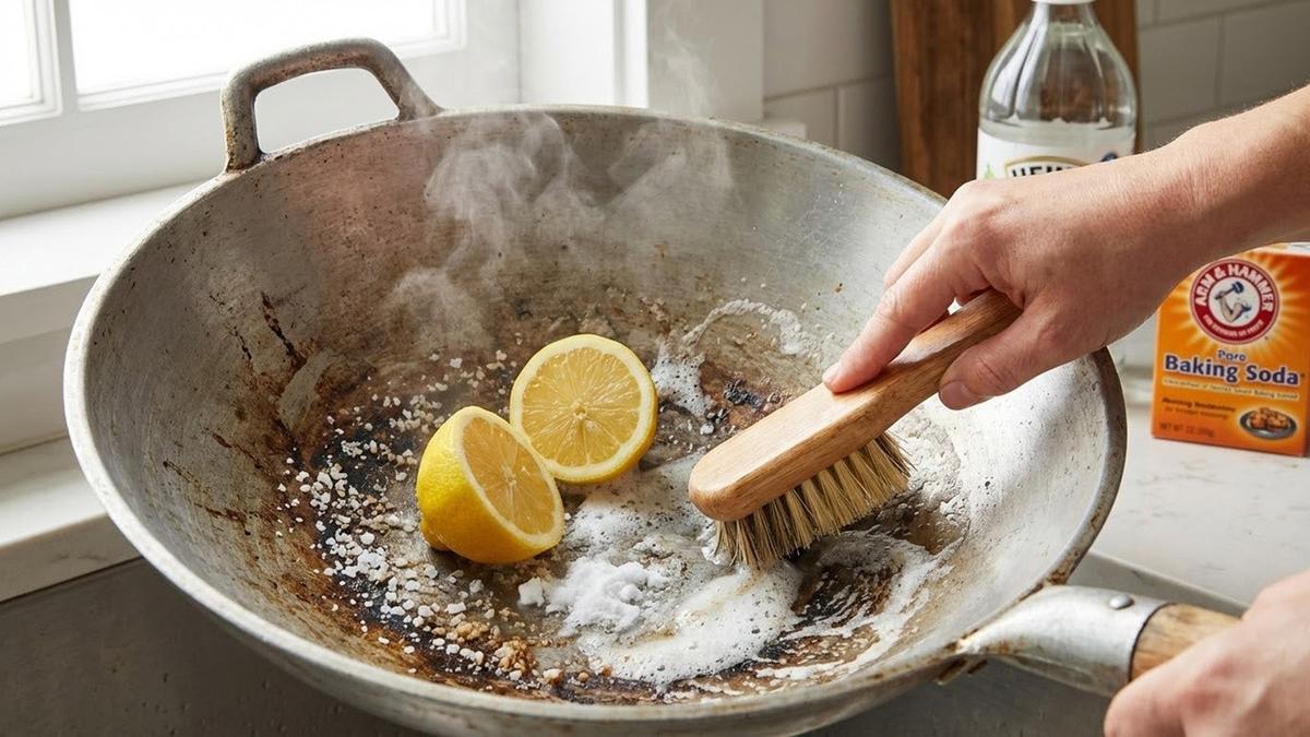 Trik Menghilangkan Bau Tengik di Wajan dengan Bahan Dapur Sederhana, Bersih dan Wangi