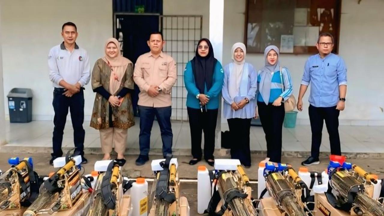 Dinkes OKU Distribusikan 18 Alat Fogging ke Puskesmas, Perkuat Pencegahan DBD di Musim Hujan