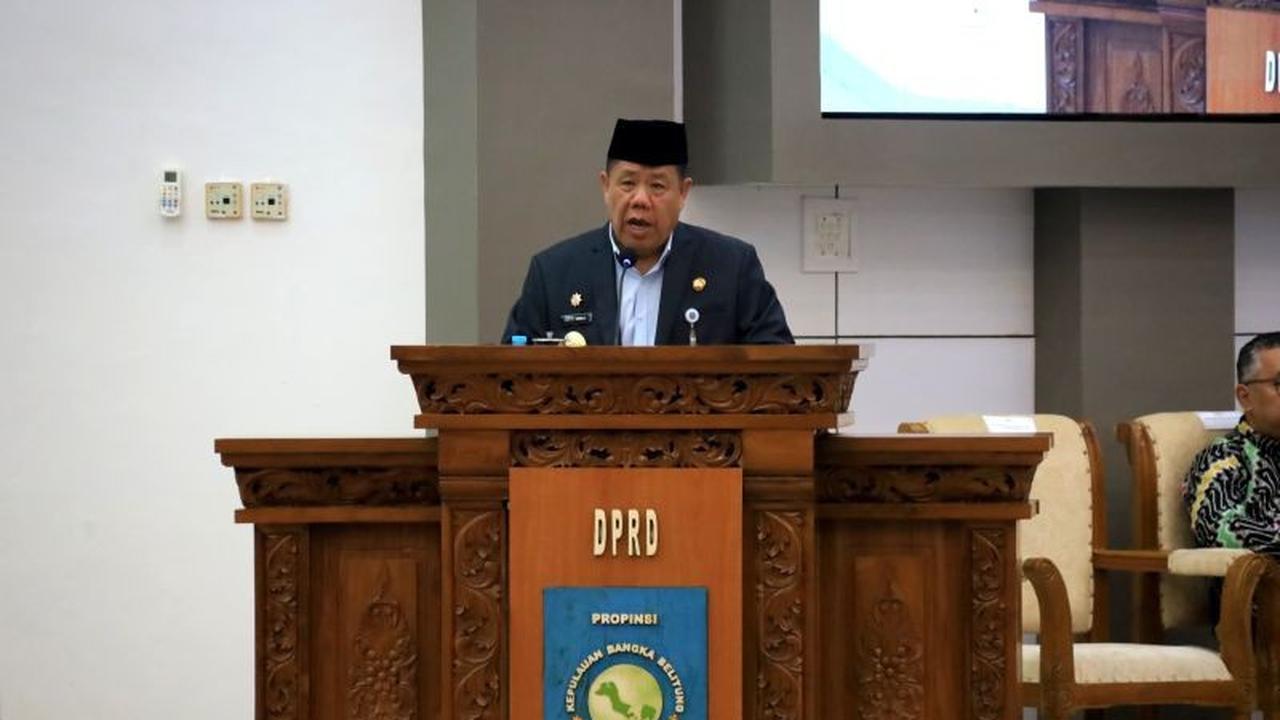 LKPJ Gubernur Babel 2025: Hidayat Arsani Paparkan Bukti Nyata Kinerja dan Capaian Pembangunan Daerah