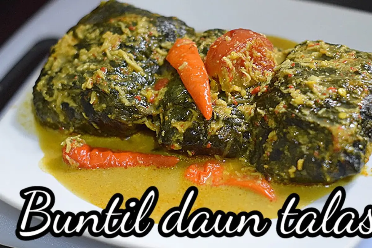Buntil Daun Talas