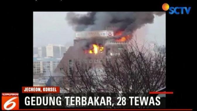28 Orang Tewas Dalam Kebakaran Gedung Di Korea Selatan News