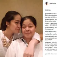 Gracia Indri mengucapkan selamat berbuka puasa (Instagram/@graciaz14)