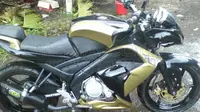 Modifikasi Yamaha Vixion Berkepala Elang
