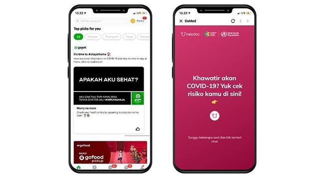 Gojek dan Halodoc Hadirkan Layanan Periksa Gejala Covid-19 Jarak Jauh