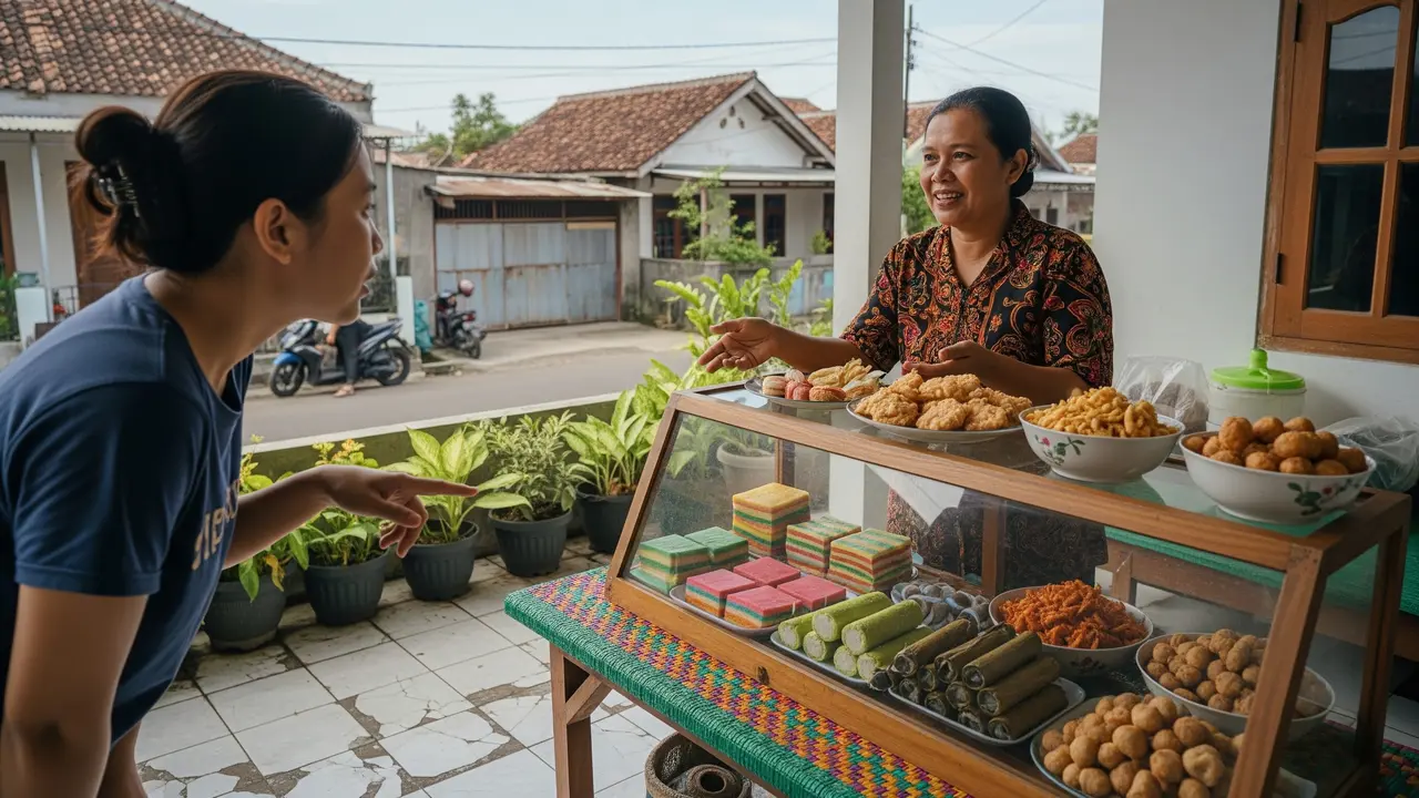 Usaha dari Teras Rumah yang Cepat Punya Pelanggan Tetap Model Jajan Pasar dan Camilan