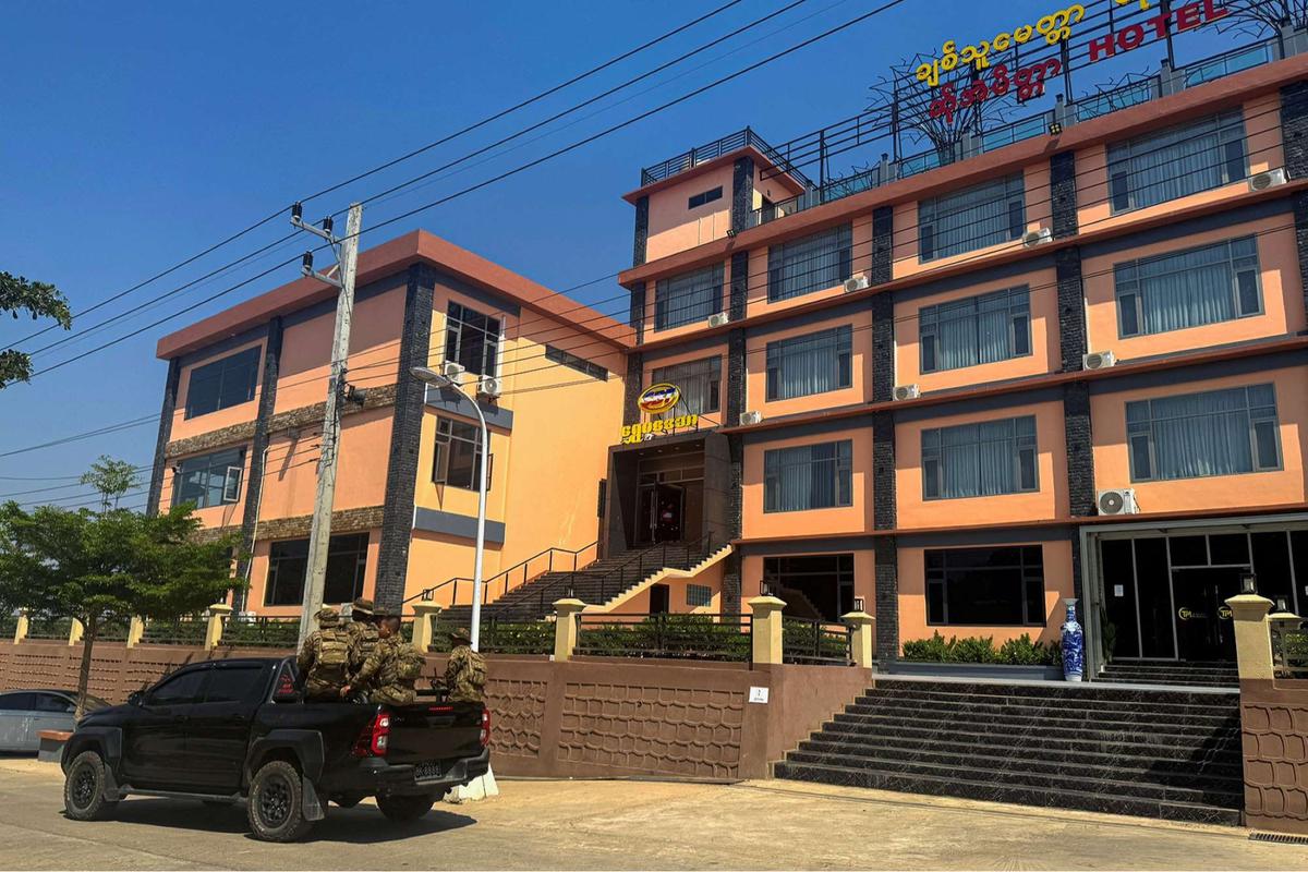 Kota Shwe Kokko Myanmar yang dibangun taipan China