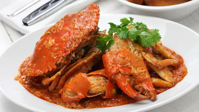 Kepiting saus padang