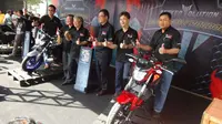 PT Yamaha Indonesia Motor Manufacturing (YIMM) membuka selubung MT-25 di bilangan Epicentrum, Kuningan, Jakarta Selatan. 