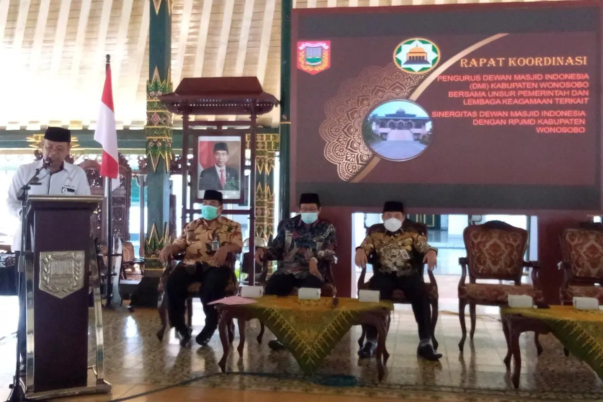 Rakor DMI Wonosobo dan Pemkab Wonosobo. (Foto: Pemkab Wonosobo/Liputan6.com)