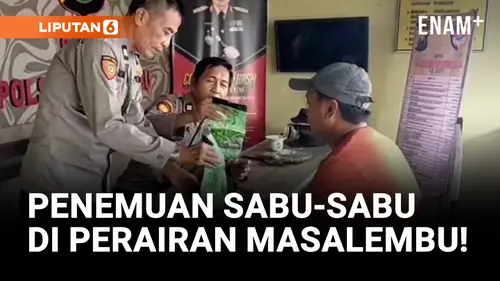 VIDEO: Nelayan Temukan Lagi Sabu-sabu 3 Kilo di Perairan Masalembu!