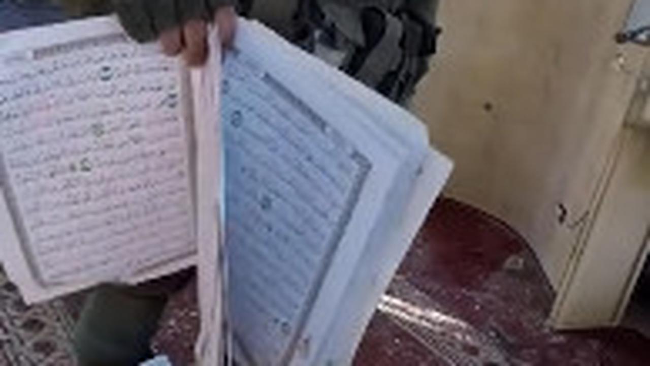 Tentara Israel RObek Al-Quran