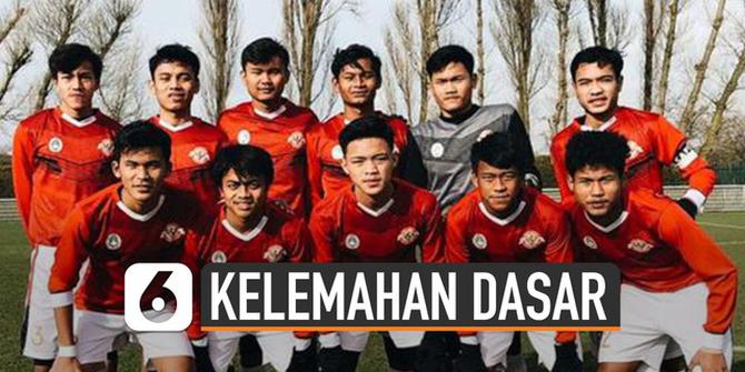 VIDEO: Terkuak, Kelemahan Dasar Pemain Sepak Bola Indonesia