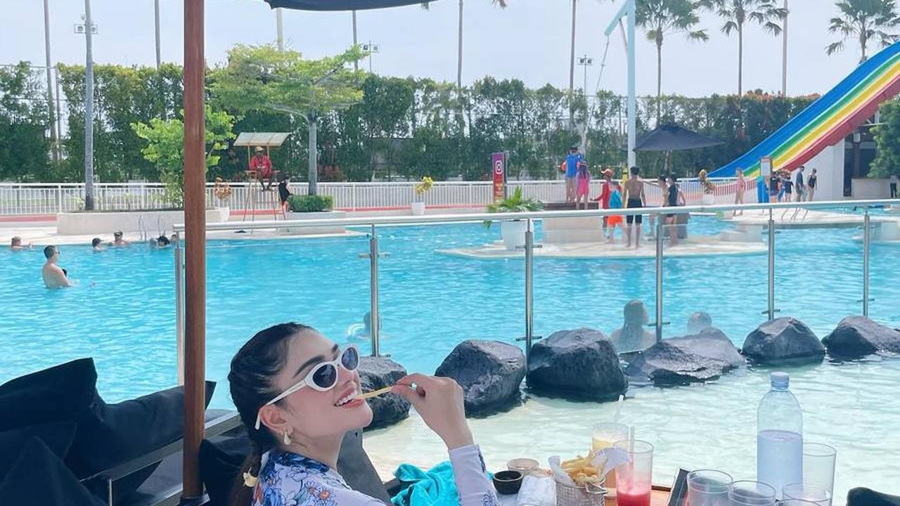 Pakai Swimwear Lengan Panjang dan Legging Panjang