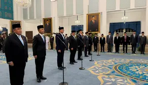Daftar 9 Pejabat Baru yang Dilantik Prabowo Hari Ini