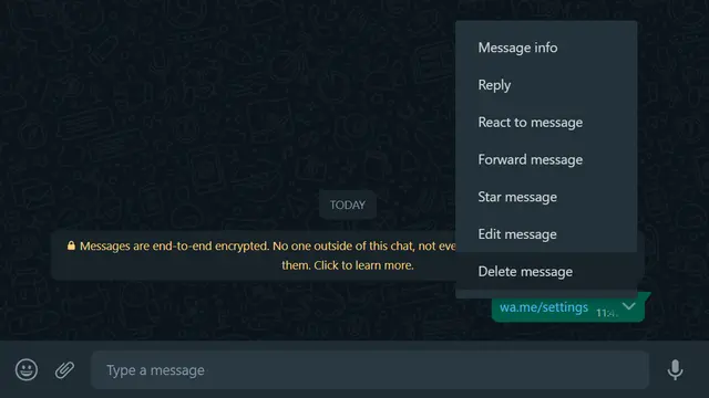 WhatsApp Eror Akibat WA Me Settings