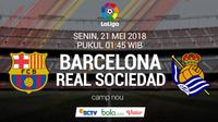 La Liga Barcelona Vs Real Sociedad (Bola.com/Adreanus TItus)